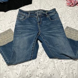 INC denim capris